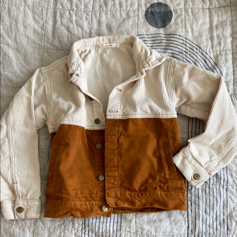 Stylish Kids Two-Tone Jacket from Fin & Vince
